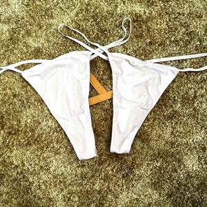 NWT SKIMS Fits Everybody Thong G String Panty Iris Mica Purple Set of 2 Women 3X